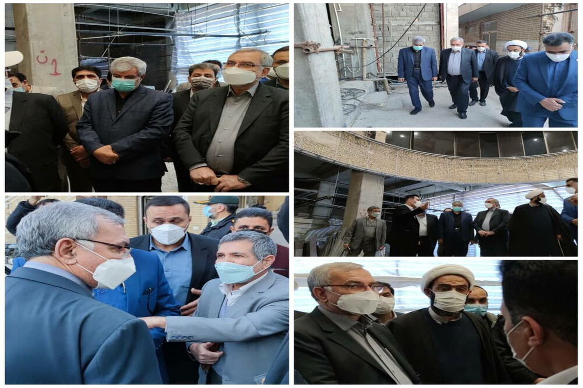 بازدید وزیر بهداشت از بیمارستان ساعی