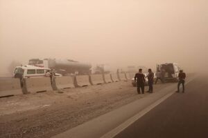 39 حادثه‌ دیده‌ی طوفان در کمربند غربی میبد امداد رسانی شدند
