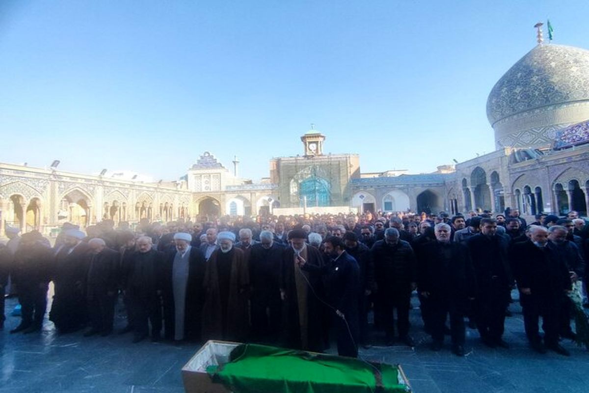 مرحومه اشرف بروجردی به خاک سپرده شد