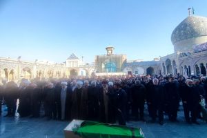 مرحومه اشرف بروجردی به خاک سپرده شد