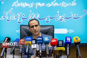 نشست خبری رئیس سازمان سنجش آموزش کشور