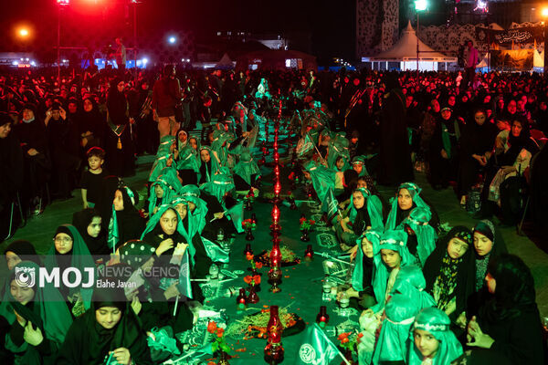 سفره نذری حضرت رقیه(س) در میدان امام حسین