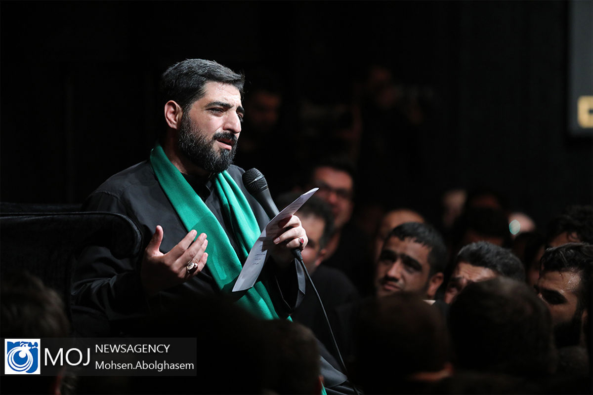 عزاداری شب هشتم ماه محرم در هئیت ریحانه الحسین(ع)