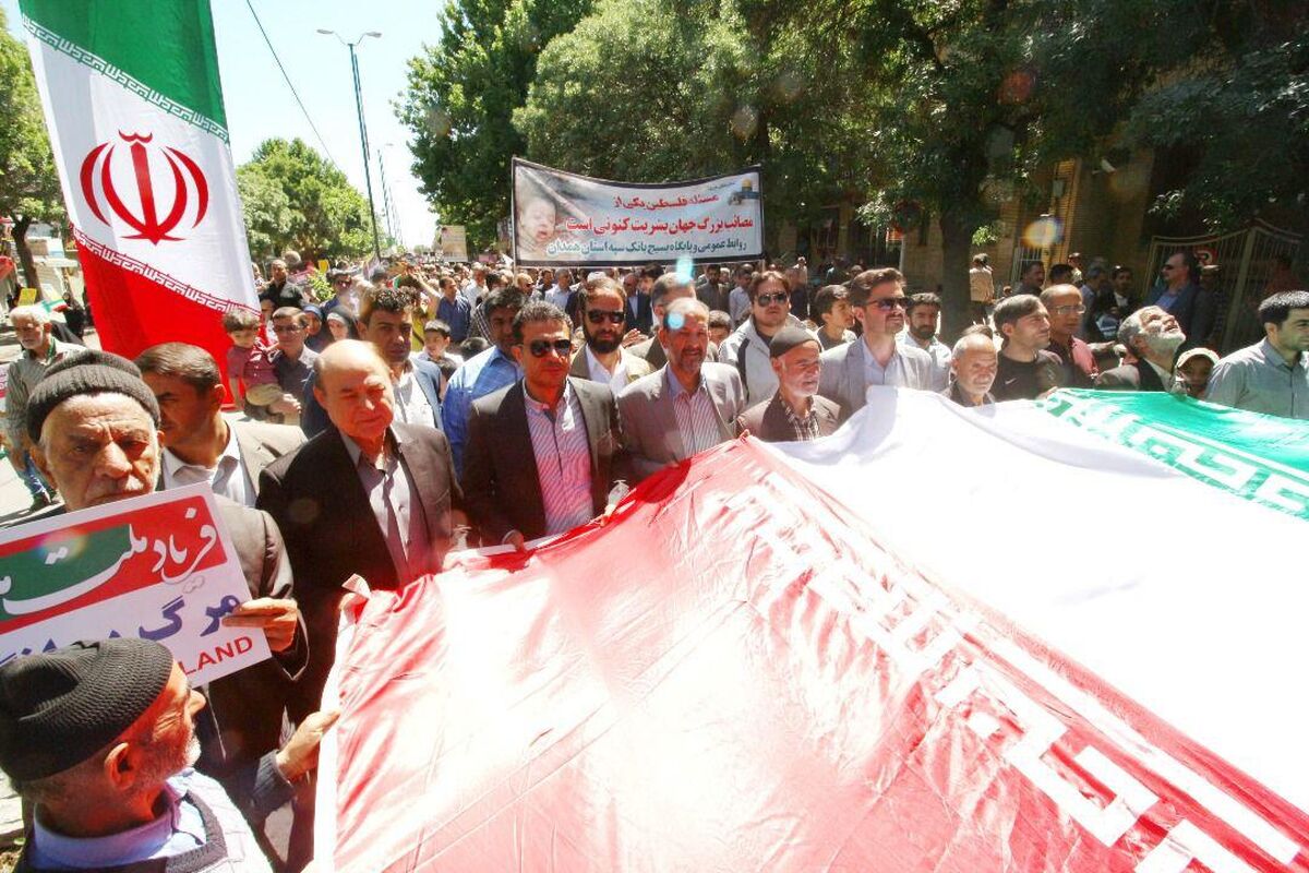 گردان راهپیمایی روز قدس 1