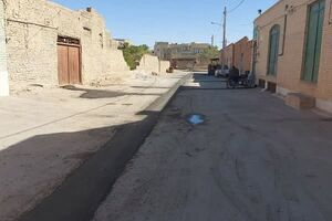 اصلاح شبکه توزیع آب در منطقه اکرم آباد یزد