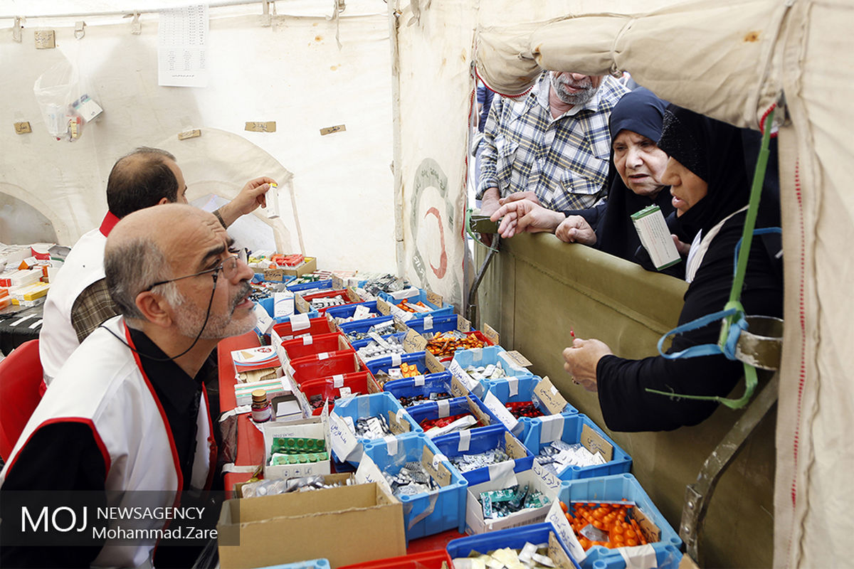 خدمات امدادی جمعیت هلال احمر ایران در ایام اربعین