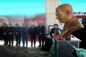 رونمایی از سردیس سردار شهید حاج قاسم سلیمانی در شیراز