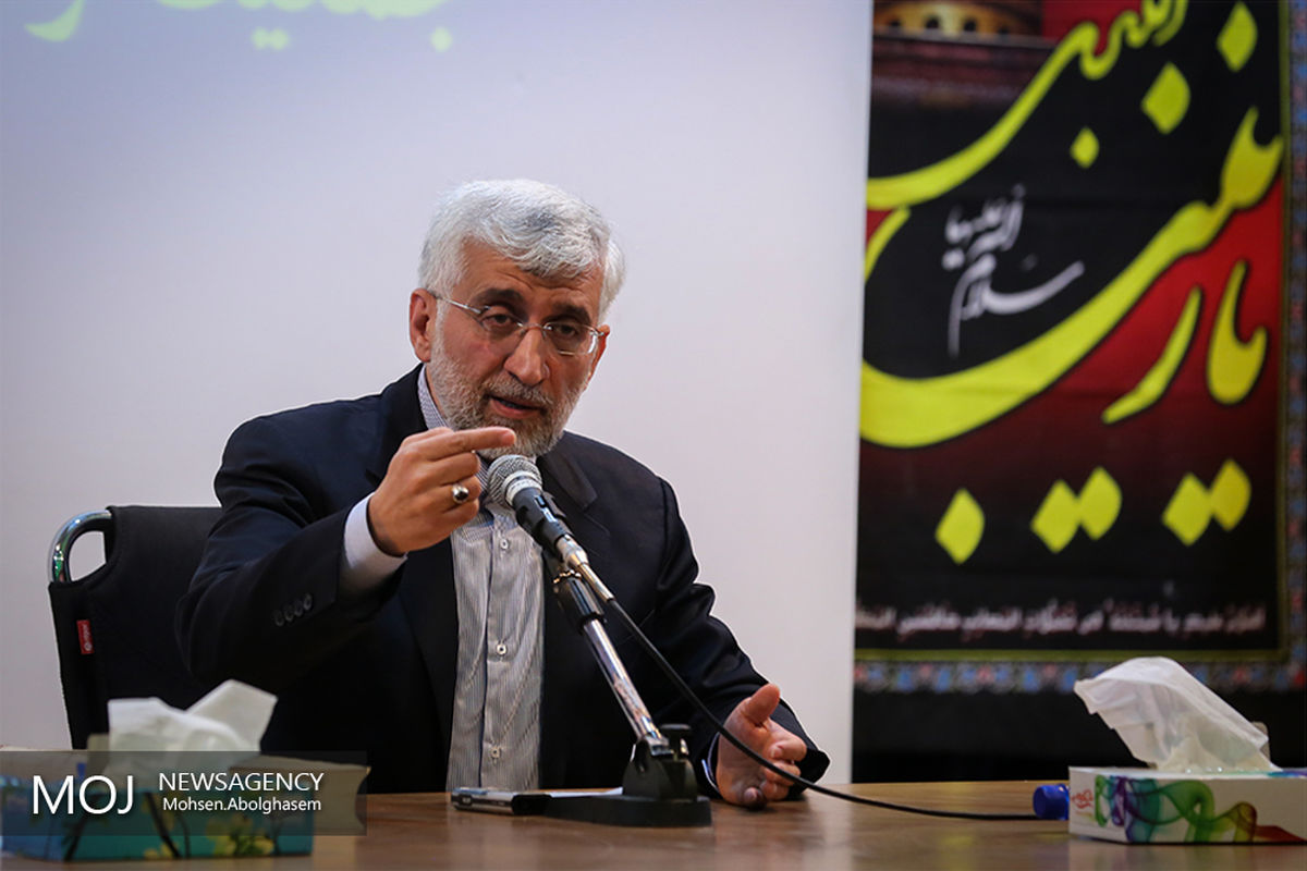 سعید جلیلی نماینده مقام معظم رهبری در شورای عالی امنیت ملی