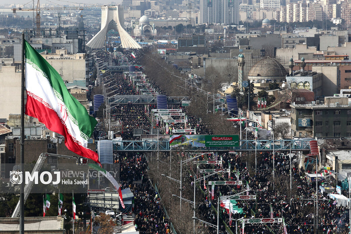 چهل و ششمین راهپیمایی ۲۲ بهمن ۱۴۰۳ _ تهران ۱