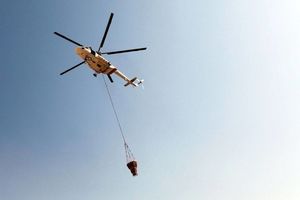 ۵ فروند بالگرد هلال‌احمر به بندرعباس اعزام شدند