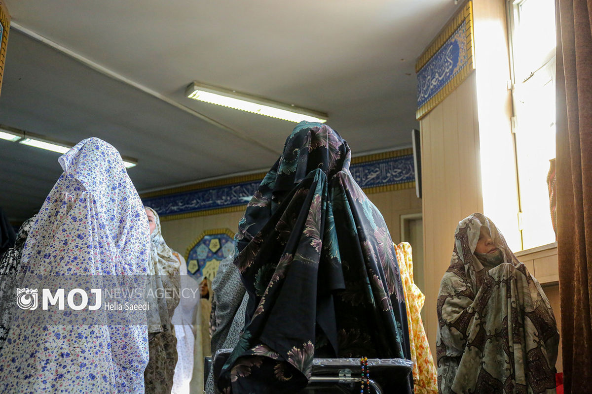 مراسم اعتکاف در دانشگاه امیرکبیر