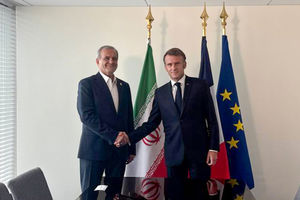 روسای جمهور ایران و فرانسه دیدار کرد