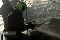 نجات بیش از ۳۰ نفر در آتش‌سوزی برج در حال ساخت/ از سرایت آتش به برج مسکونی مجاور جلوگیری شد