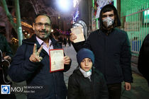 حضور پرشور مردم در انتخابات یازدهمین دوره مجلس در مسجد النبی (ص) 