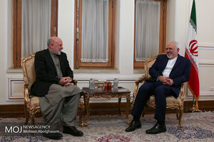 دیدار نماینده ویژه رییس جمهوری افغانستان با ظریف