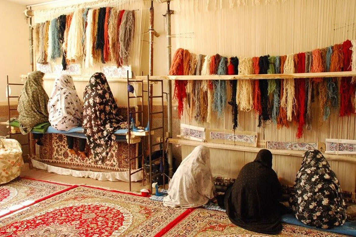 تولید فرش دستباف