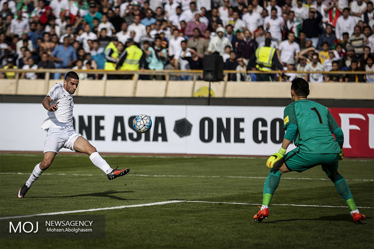 دیدار تیم ملی فوتبال ایران و چین/میلاد محمدی