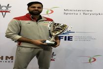 نایب قهرمانی دانشجوی واحد رشت در مسابقات شمشیربازی جام جهانی اسلحه سابر لهستان