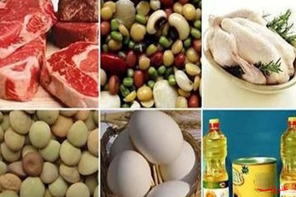 گزارش متوسط قیمت اقلام خوراکی