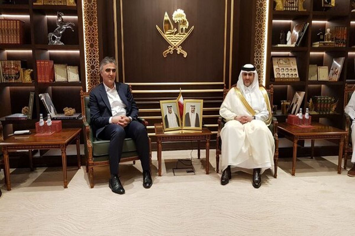 دیدار رئیس‌کل بانک مرکزی ایران و رئیس بانک مرکزی قطر