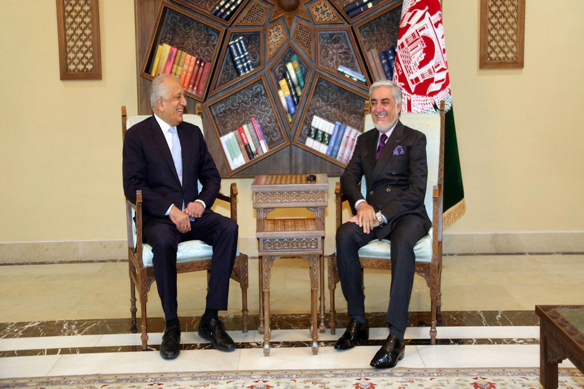 دیدار نمایندگان دولت افغانستان و آمریکا