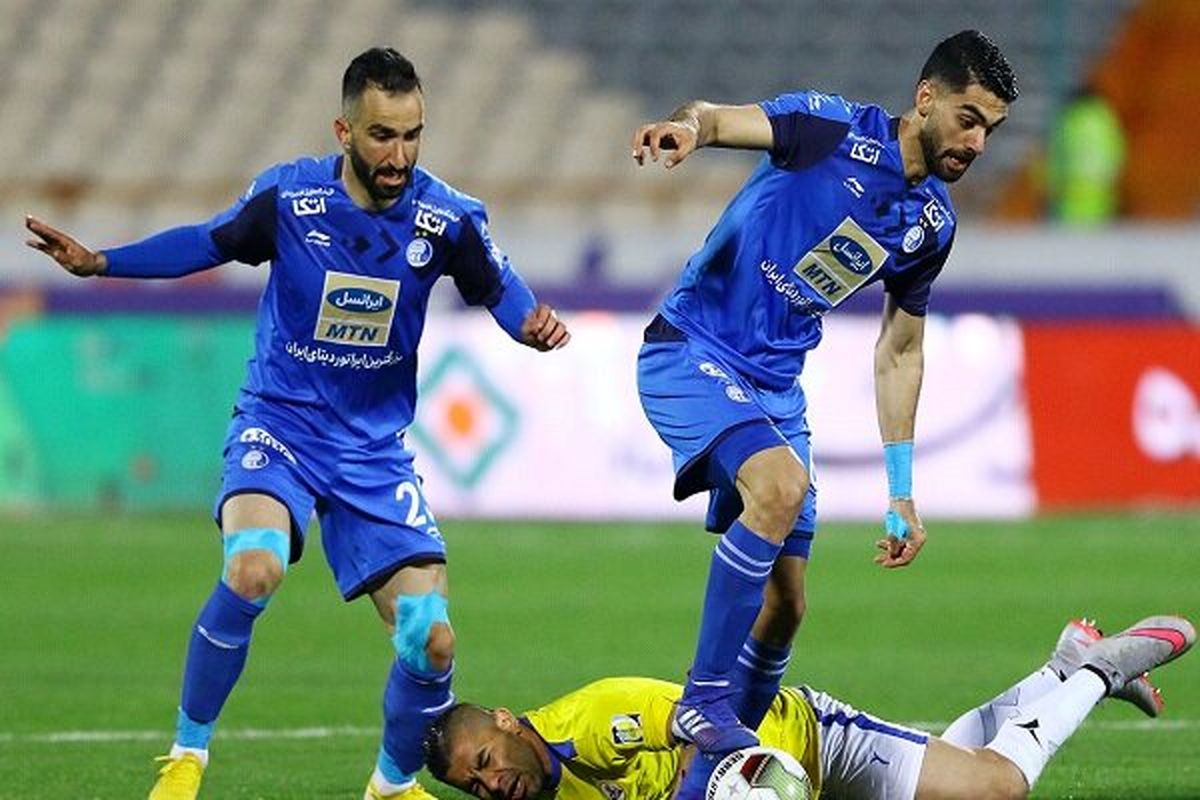 بازی استقلال و نفت مسجد سلیمان