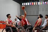 مردان بسکتبال با ویلچر ایران برابر عراق پیروز شدند