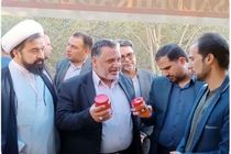 عرضه مستقیم گوشت گرم گوسفندی، مرغ، تخم مرغ، فراورده های لبنی و میوه جات در بازارچه نوروزی جهاد کشاورزی یزد