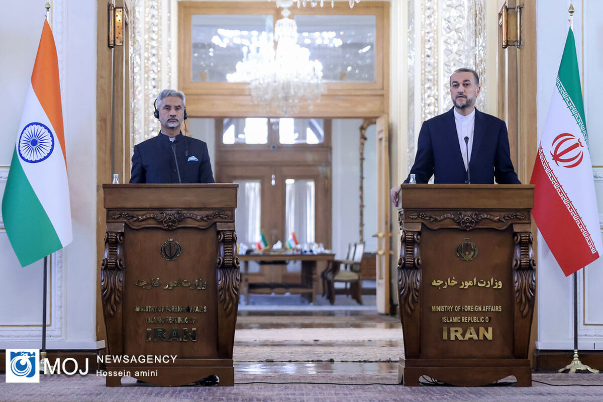 دیدار وزرای خارجه هند و ایران