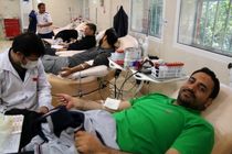اهداء خون اولین اولویت جا معه ورزشی قم در هفته تربیت بدنی
