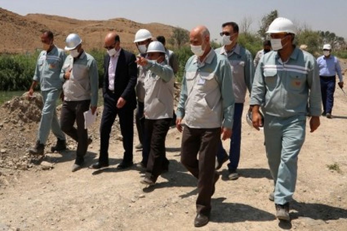 نحوه آبگیری فولاد مبارکه