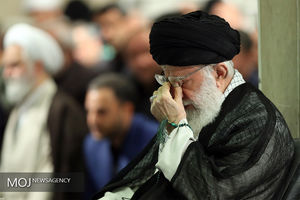 دومین روز مراسم سوگواری امام علی (ع) با حضور مقام معظم رهبری