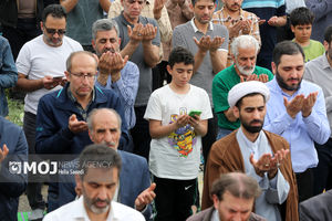 نماز عید فطر در کردستان اقامه شد