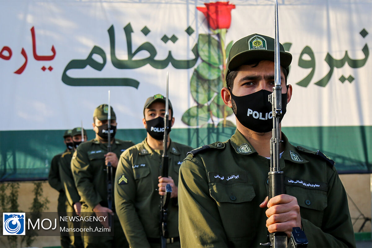 صبحگاه مشترک فرماندهی نیروی انتظامی تهران بزرگ