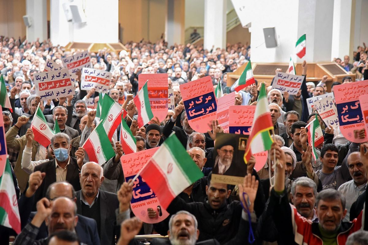 تجمع مردم شیراز+شاهچراغ 