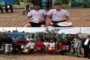 نایب قهرمانی گلستان در رقابت های تنیس ساحلی