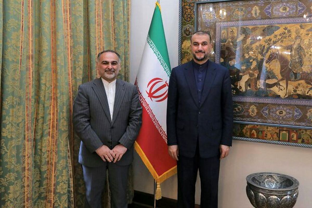دیدار سفیر ایران با امیرعبداللهیان