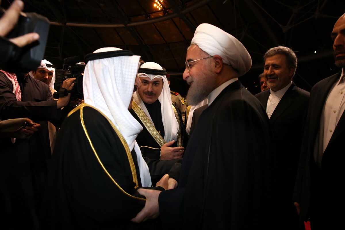 دعوت روحانی از امیر کویت برای سفر به تهران1