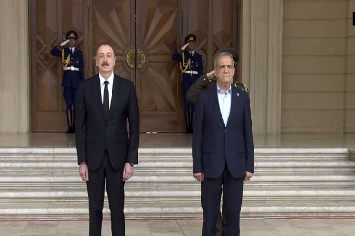 روئسای جمهور ایران و آذربایجان