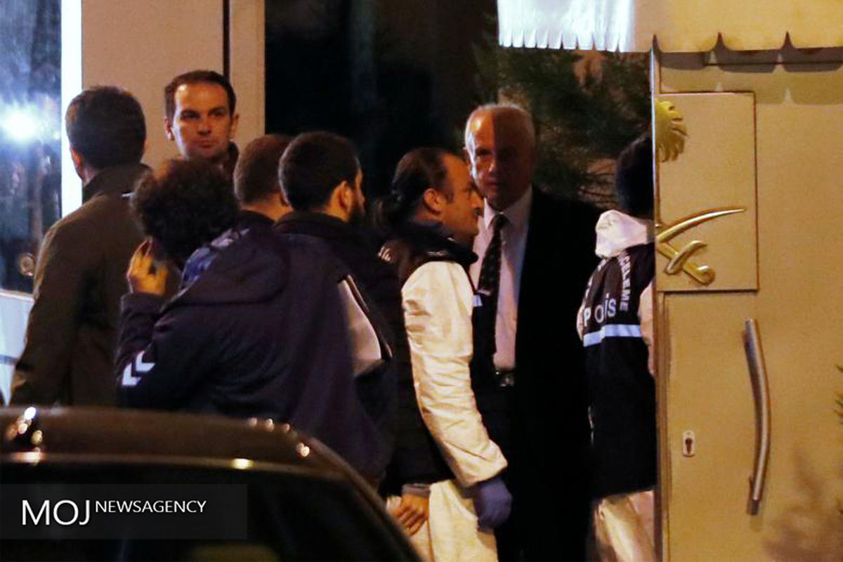 ورود پلیس ترکیه به کنسولگری عربستان