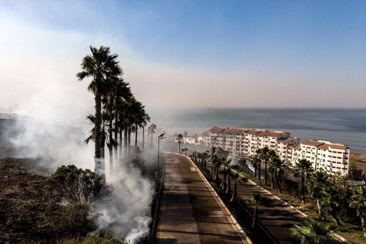 آتش سوزی در مکزیک