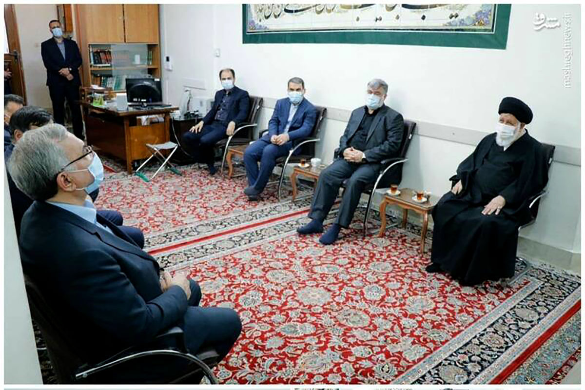 دیدار وزیر بهداشت با نماینده ولی فقیه در خراسان رضوی