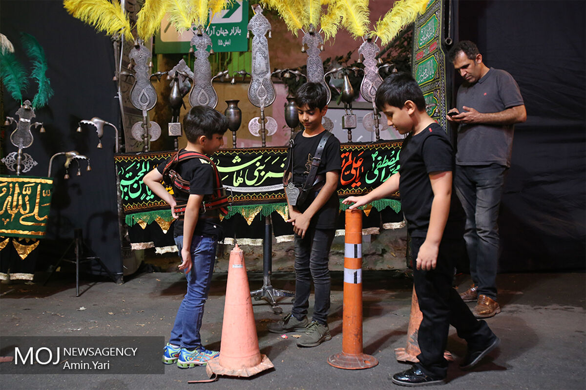 هفتمین شب عزاداری ماه محرم در تهران
