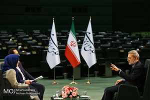 گفتگوی تلویزیونی علی لاریجانی