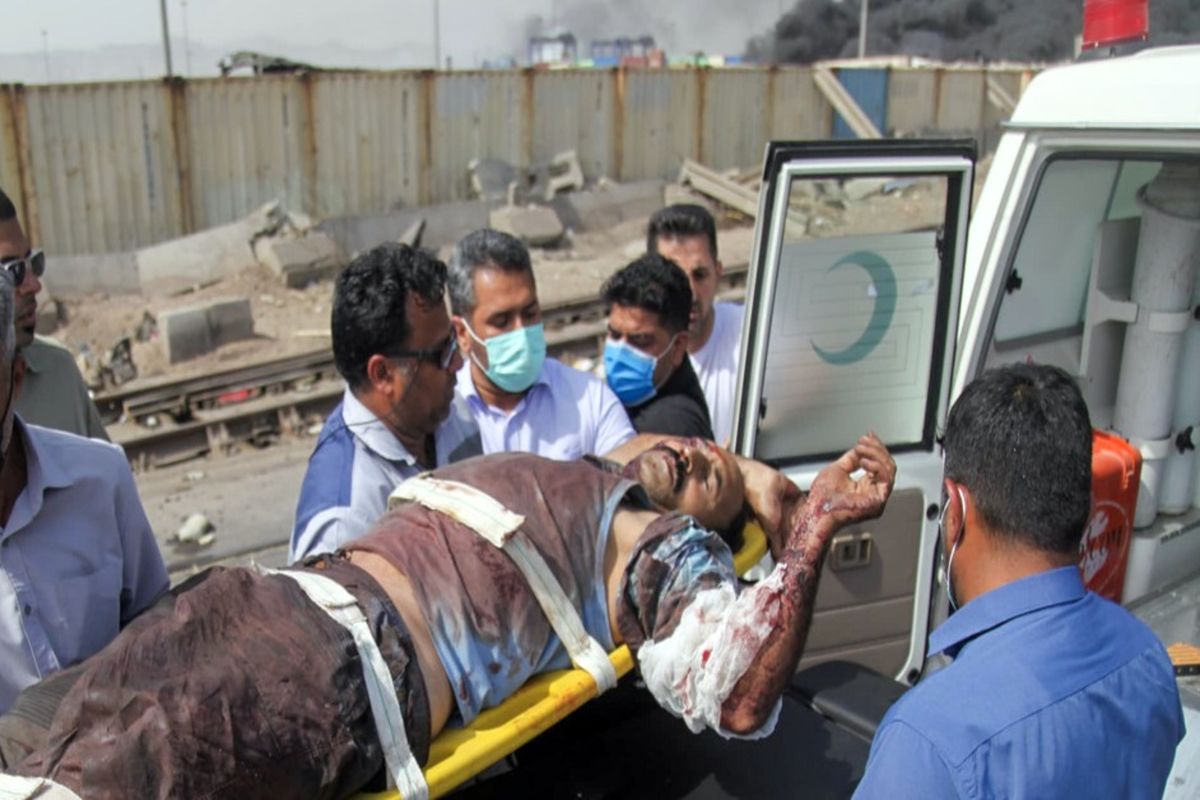 انفجار در بندر شهید رجایی