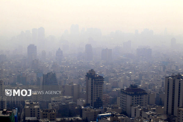 هوای تهران در وضعیت نارنجی قرار گرفت