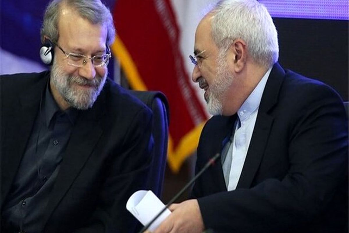 دیدار لاریجانی با ظریف1