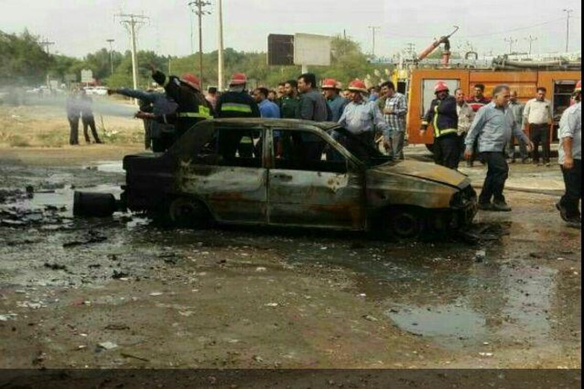 انفجار گاز ال پی جی در شوشتر