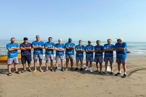 اعزام تیم مسترز آب‌های آزاد جزیره کیش به مسابقات کشوری جام کاسپین