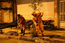 ایمن سازی ۳۰ نقطه بحرانی آب‌گرفتگی منطقه ۳ قم